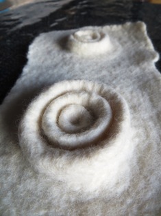 3-D cconcertinaed circles sample